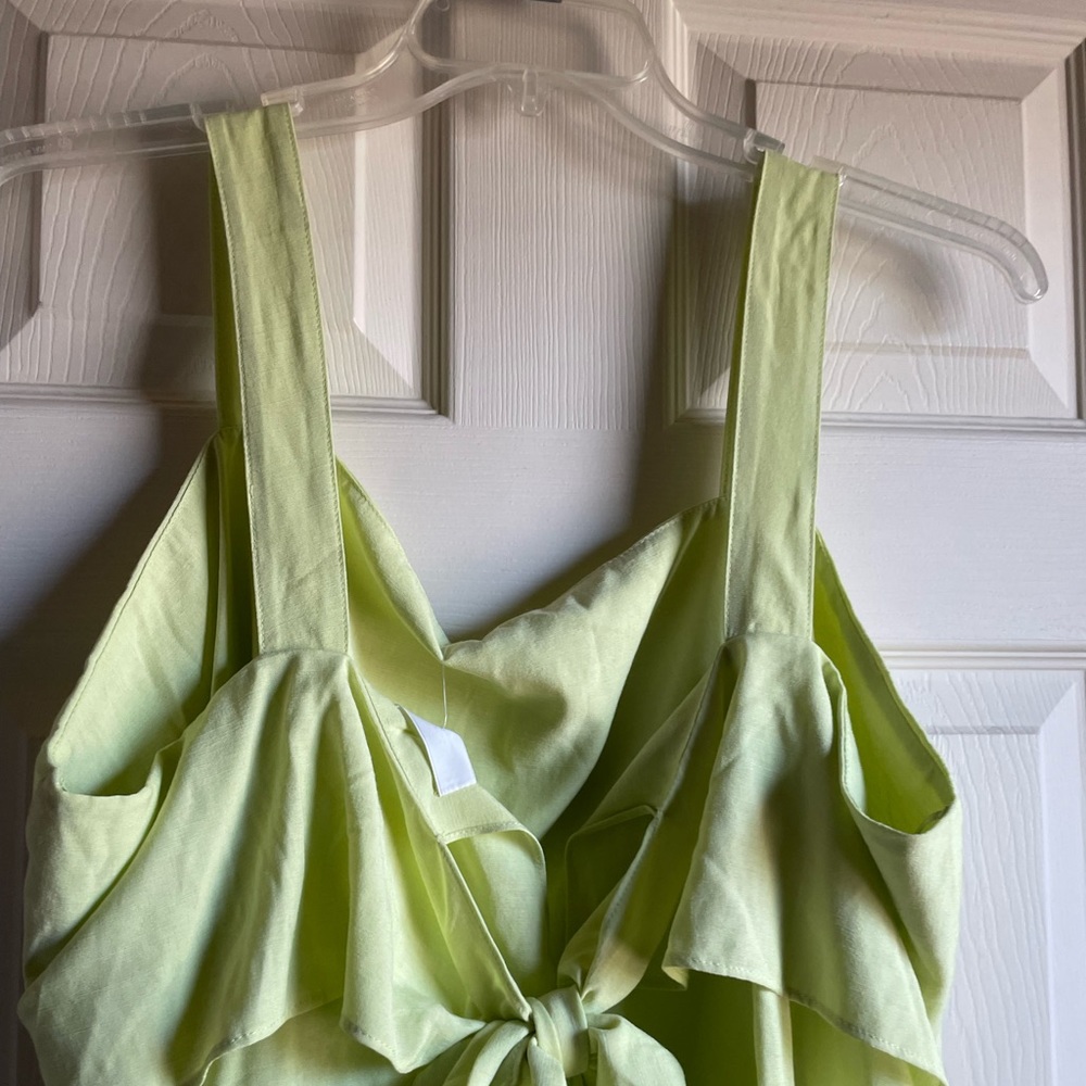 Heatherly Women's Size 2X Green Tank Top - Picture 8 of 14